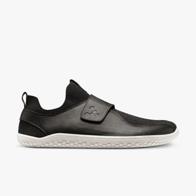 Vivobarefoot Men's Primus Knit EZ Casual Shoes - Obsidian USA [VBM425608]